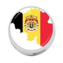 Belgium Country Europe Flag 4-port Usb Hub (one Side) by Sapixe