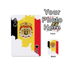 Belgium Country Europe Flag Playing Cards 54 Designs (mini) by Sapixe