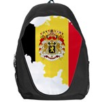 Belgium Country Europe Flag Backpack Bag Front