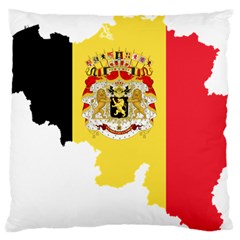 Belgium Country Europe Flag Standard Flano Cushion Case (one Side) by Sapixe