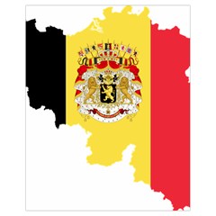 Belgium Country Europe Flag Drawstring Bag (small) by Sapixe