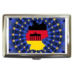 Republic Germany Deutschland Map Cigarette Money Case by Sapixe