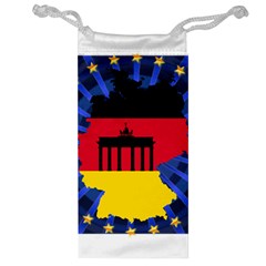 Republic Germany Deutschland Map Jewelry Bag by Sapixe