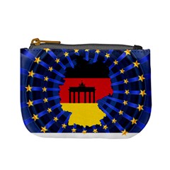 Republic Germany Deutschland Map Mini Coin Purse by Sapixe