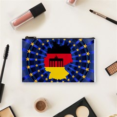 Republic Germany Deutschland Map Cosmetic Bag (small) by Sapixe