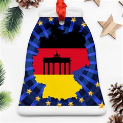 Republic Germany Deutschland Map Bell Ornament (two Sides) by Sapixe