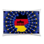 Republic Germany Deutschland Map Pillow Case (Two Sides) Front