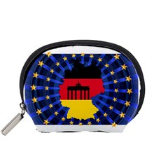 Republic Germany Deutschland Map Accessory Pouch (small) by Sapixe