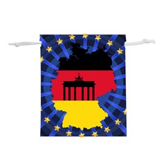 Republic Germany Deutschland Map Lightweight Drawstring Pouch (s) by Sapixe