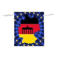 Republic Germany Deutschland Map Lightweight Drawstring Pouch (l) by Sapixe