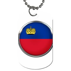 Lithuania Flag Country Symbol Dog Tag (one Side) by Sapixe