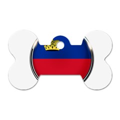 Lithuania Flag Country Symbol Dog Tag Bone (one Side) by Sapixe