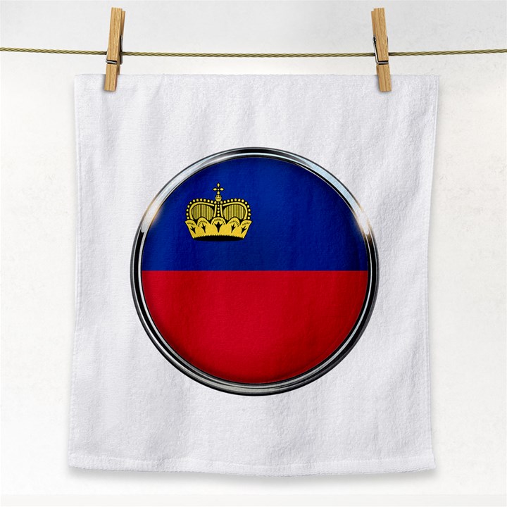 Lithuania Flag Country Symbol Face Towel