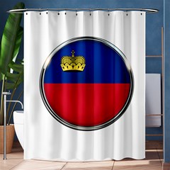 Lithuania Flag Country Symbol Shower Curtain 60  X 72  (medium)  by Sapixe