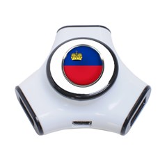 Lithuania Flag Country Symbol 3-port Usb Hub by Sapixe