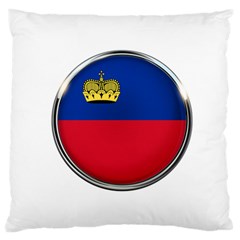 Lithuania Flag Country Symbol Standard Flano Cushion Case (one Side) by Sapixe