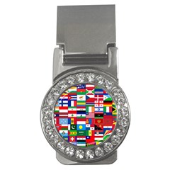 Flags Countries International Money Clips (cz)  by Sapixe