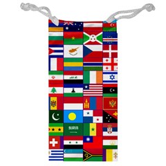 Flags Countries International Jewelry Bag by Sapixe