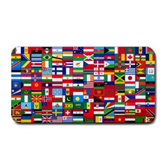 Flags Countries International Medium Bar Mats by Sapixe