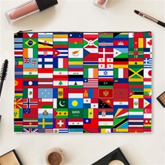 Flags Countries International Cosmetic Bag (xl) by Sapixe