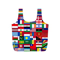 Flags Countries International Full Print Recycle Bag (s) by Sapixe