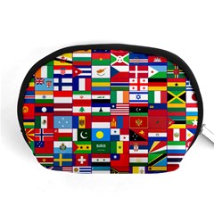 Flags Countries International Accessory Pouch (medium) by Sapixe