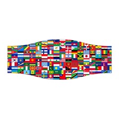 Flags Countries International Stretchable Headband by Sapixe