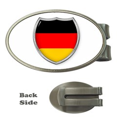 Flag German Germany Country Symbol Money Clips (oval)  by Sapixe