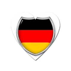 Flag German Germany Country Symbol Heart Magnet by Sapixe