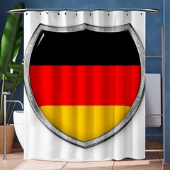 Flag German Germany Country Symbol Shower Curtain 60  X 72  (medium)  by Sapixe