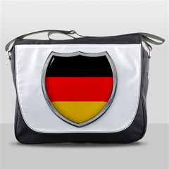 Flag German Germany Country Symbol Messenger Bag by Sapixe