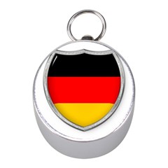 Flag German Germany Country Symbol Mini Silver Compasses by Sapixe