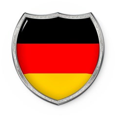 Flag German Germany Country Symbol Wooden Bottle Opener (round) by Sapixe