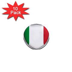 Flag Italy Country Italian Symbol 1  Mini Magnet (10 Pack)  by Sapixe