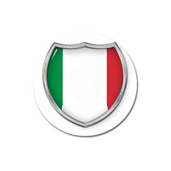 Flag Italy Country Italian Symbol Magnet 3  (round) by Sapixe