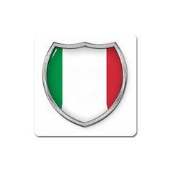 Flag Italy Country Italian Symbol Square Magnet by Sapixe