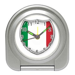 Flag Italy Country Italian Symbol Travel Alarm Clock by Sapixe