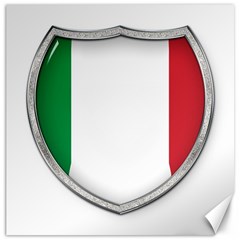 Flag Italy Country Italian Symbol Canvas 12  X 12  by Sapixe