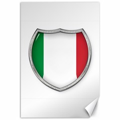 Flag Italy Country Italian Symbol Canvas 12  X 18  by Sapixe