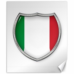 Flag Italy Country Italian Symbol Canvas 20  X 24  by Sapixe