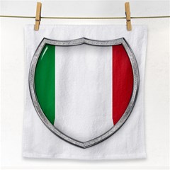 Flag Italy Country Italian Symbol Face Towel by Sapixe