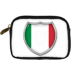 Flag Italy Country Italian Symbol Digital Camera Leather Case by Sapixe