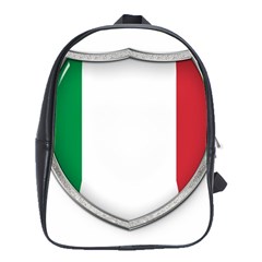 Flag Italy Country Italian Symbol School Bag (large) by Sapixe