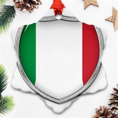 Flag Italy Country Italian Symbol Ornament (snowflake) by Sapixe