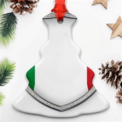 Flag Italy Country Italian Symbol Ornament (christmas Tree)  by Sapixe