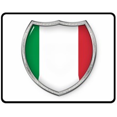 Flag Italy Country Italian Symbol Double Sided Fleece Blanket (medium)  by Sapixe