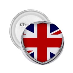 Flag Union Jack Uk British Symbol 2 25  Buttons by Sapixe