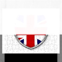 Flag Union Jack Uk British Symbol Rectangular Jigsaw Puzzl by Sapixe