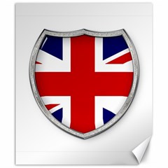 Flag Union Jack Uk British Symbol Canvas 20  X 24  by Sapixe