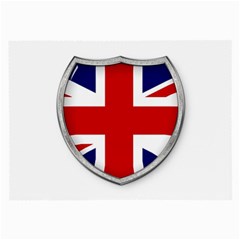 Flag Union Jack Uk British Symbol Large Glasses Cloth (2 Sides) by Sapixe